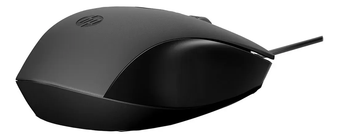MOUSE HP 150 ALAMBRICO NEGRO, vista 5